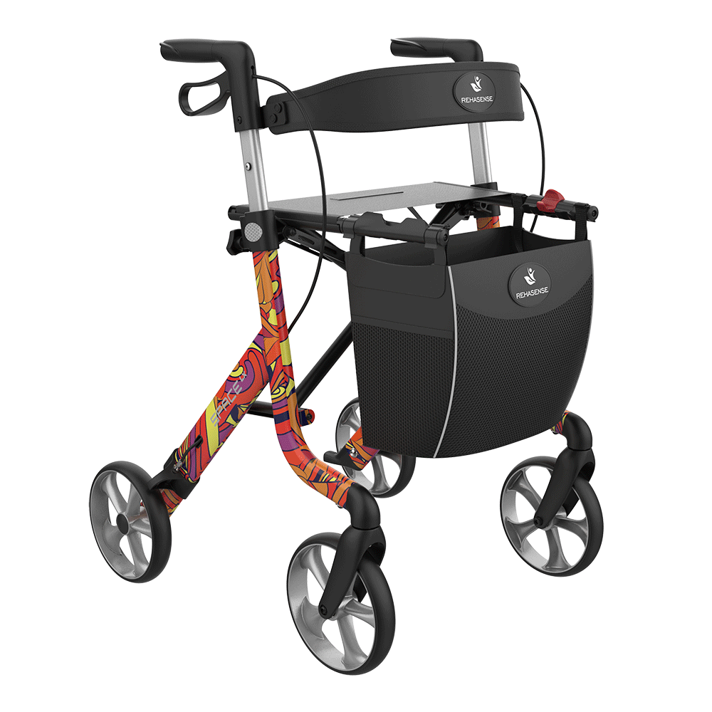 Deambulatore rollator fantasia in alluminio Space LX Rehasense 4 Rehasense Space LX