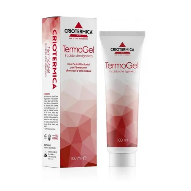 Criotermica Termogel gel effetto caldo