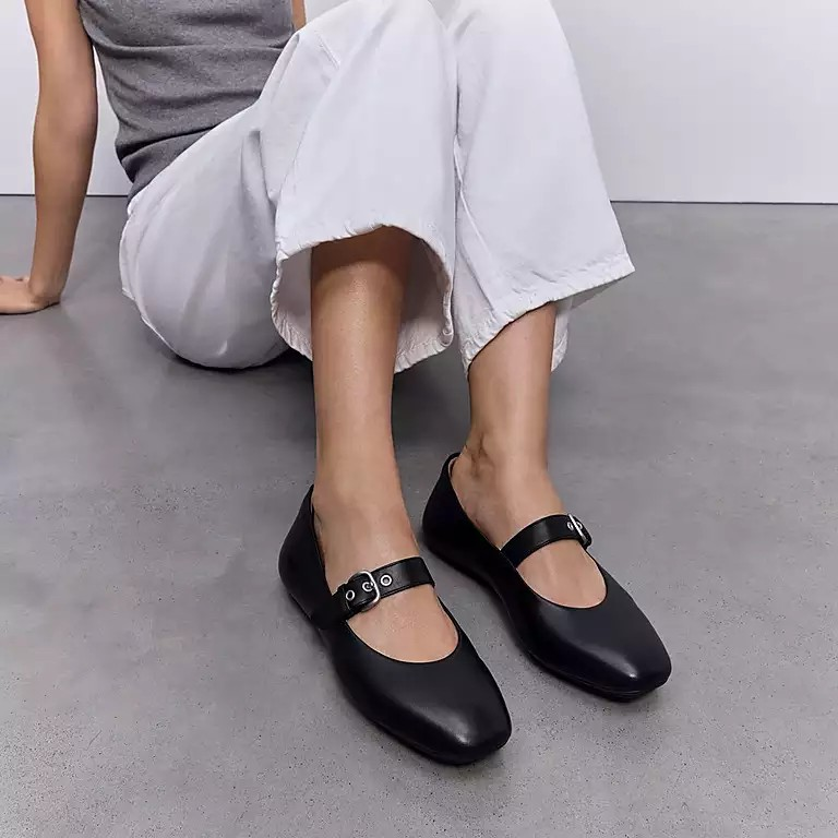 Ballerine Mary Jane in morbida pelle Fit Flop 3 FitFlop Mary Jane