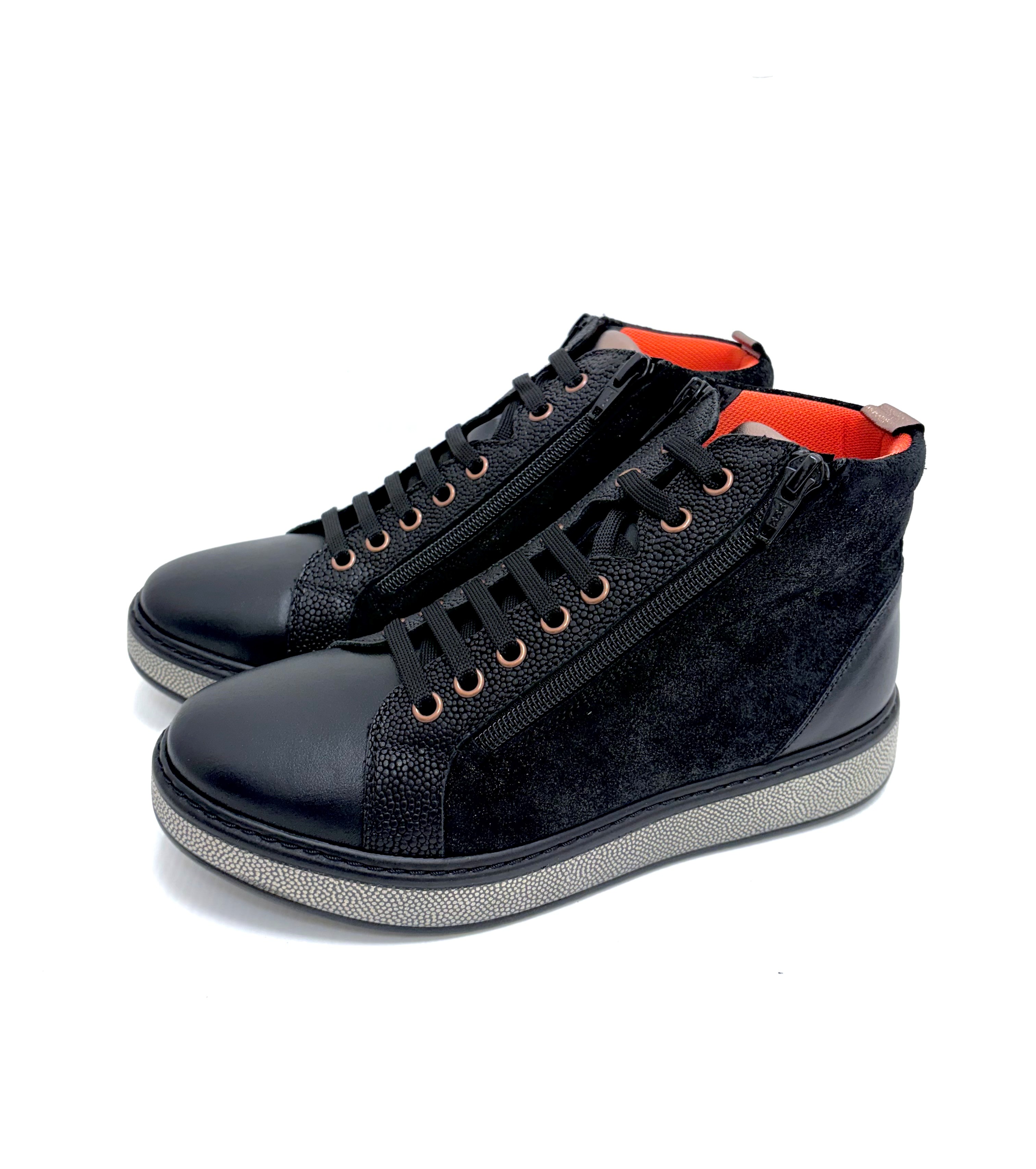 Scarpa predisposta alta con lacci e zip Tropea Extrostyle 1 Extrostyle Tropea