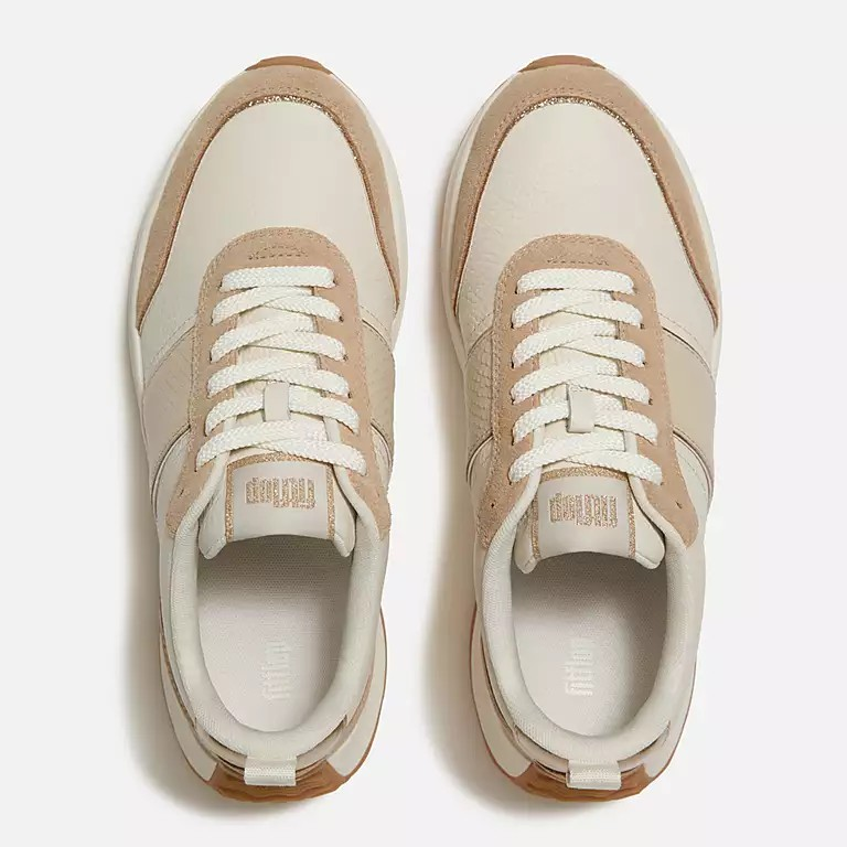 FitFlop Sneakers F-Mode Flow Snake in pelle 1 FitFlop F-MODE FLOW SNAKE
